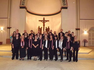 Konzertreise des Kammerchores St. Georgen Glauchau In die Glauchauer…